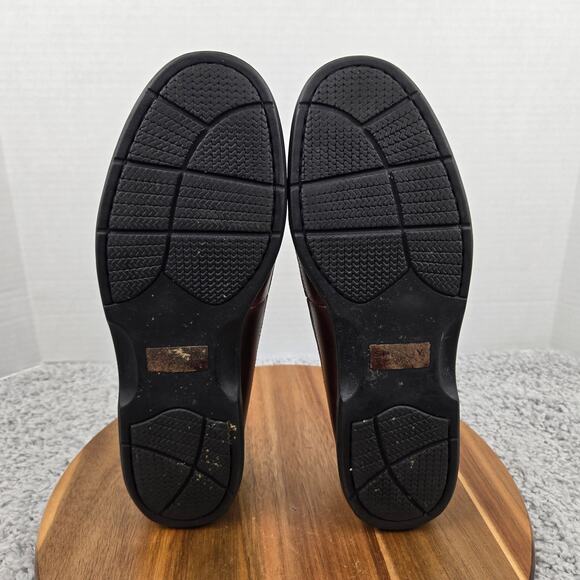 Sperry Mens 10M Top Sider Kiltie Tasseled Two Tone Brown Black Leather Boat Shoe - Picture 8 of 12